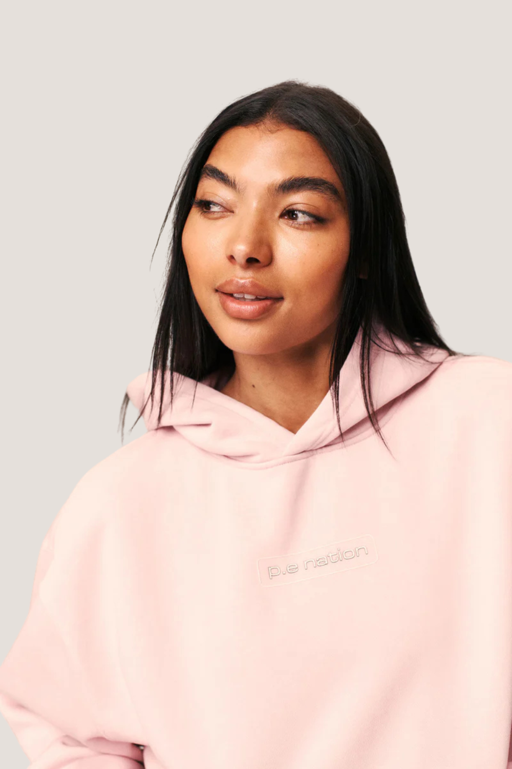Peak Hoodie | Chalk Pink