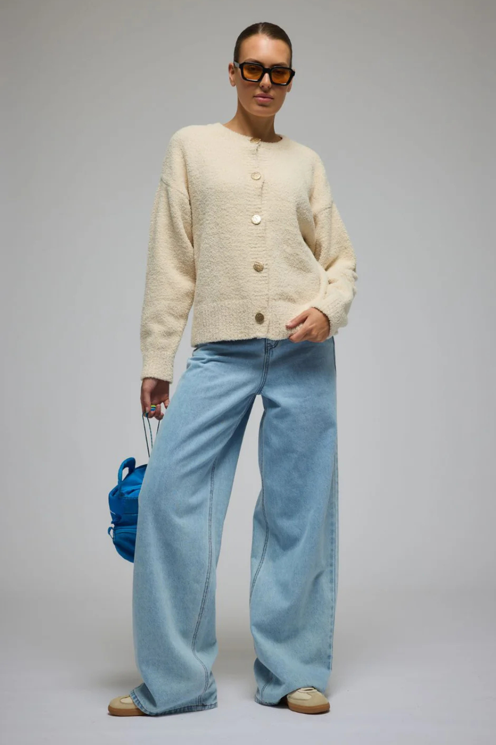Aime Cardigan | Milk
