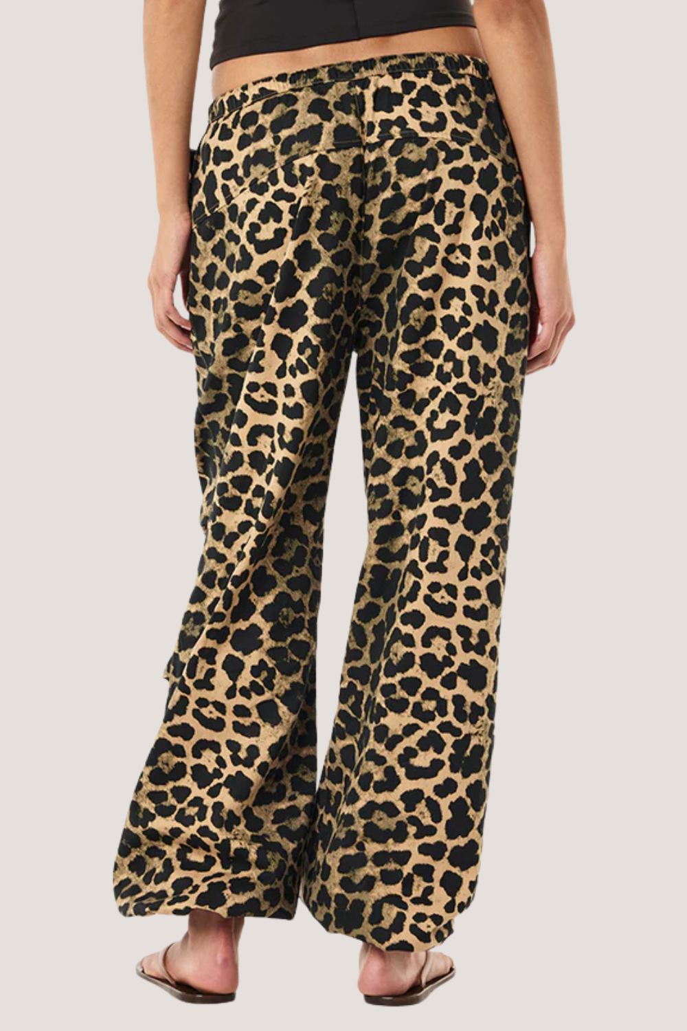 Discovery Cotton Pant | Leopard Print