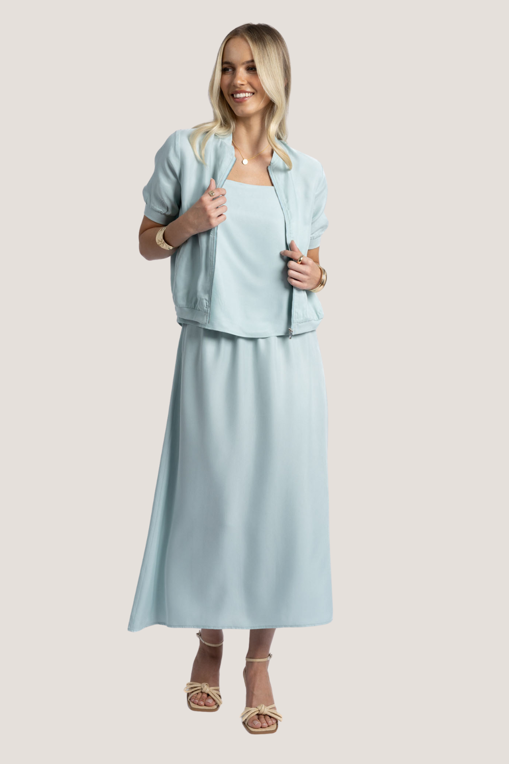 Harper Jacket | Seafoam
