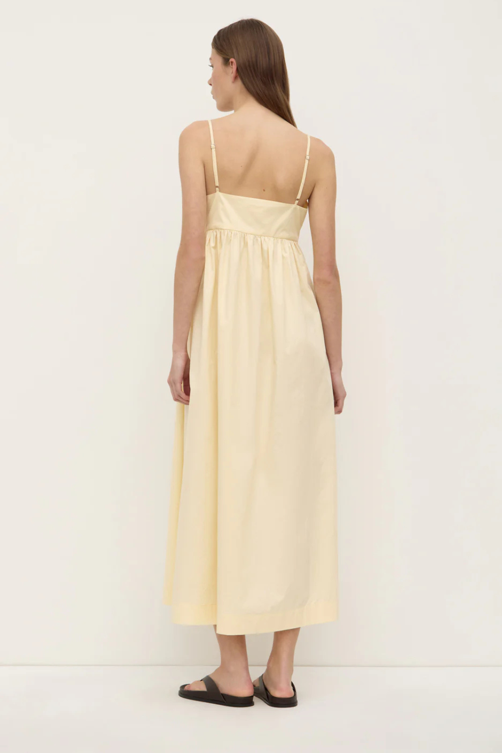 Bronte Poplin Midi Dress | Sorbet