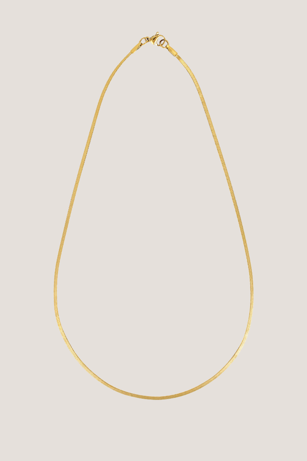 Hailey Snake Necklace 2mm 45cm