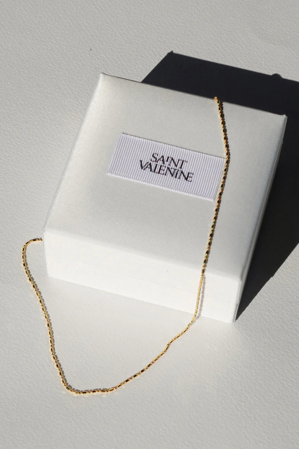 Dash Dot Chain Necklace | Gold