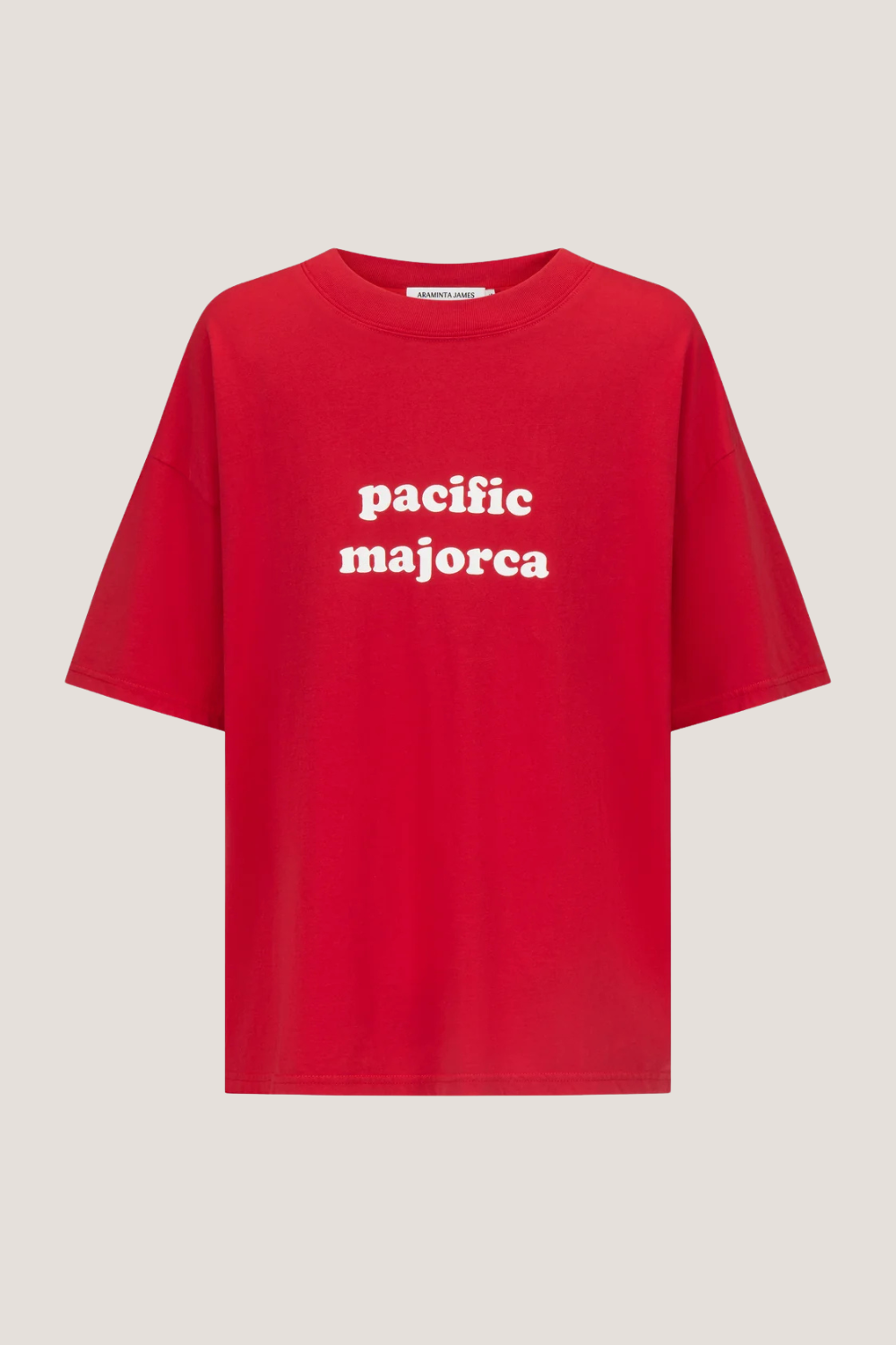 Pacific Majorca Oversized Tee | Washed Cherry Pie