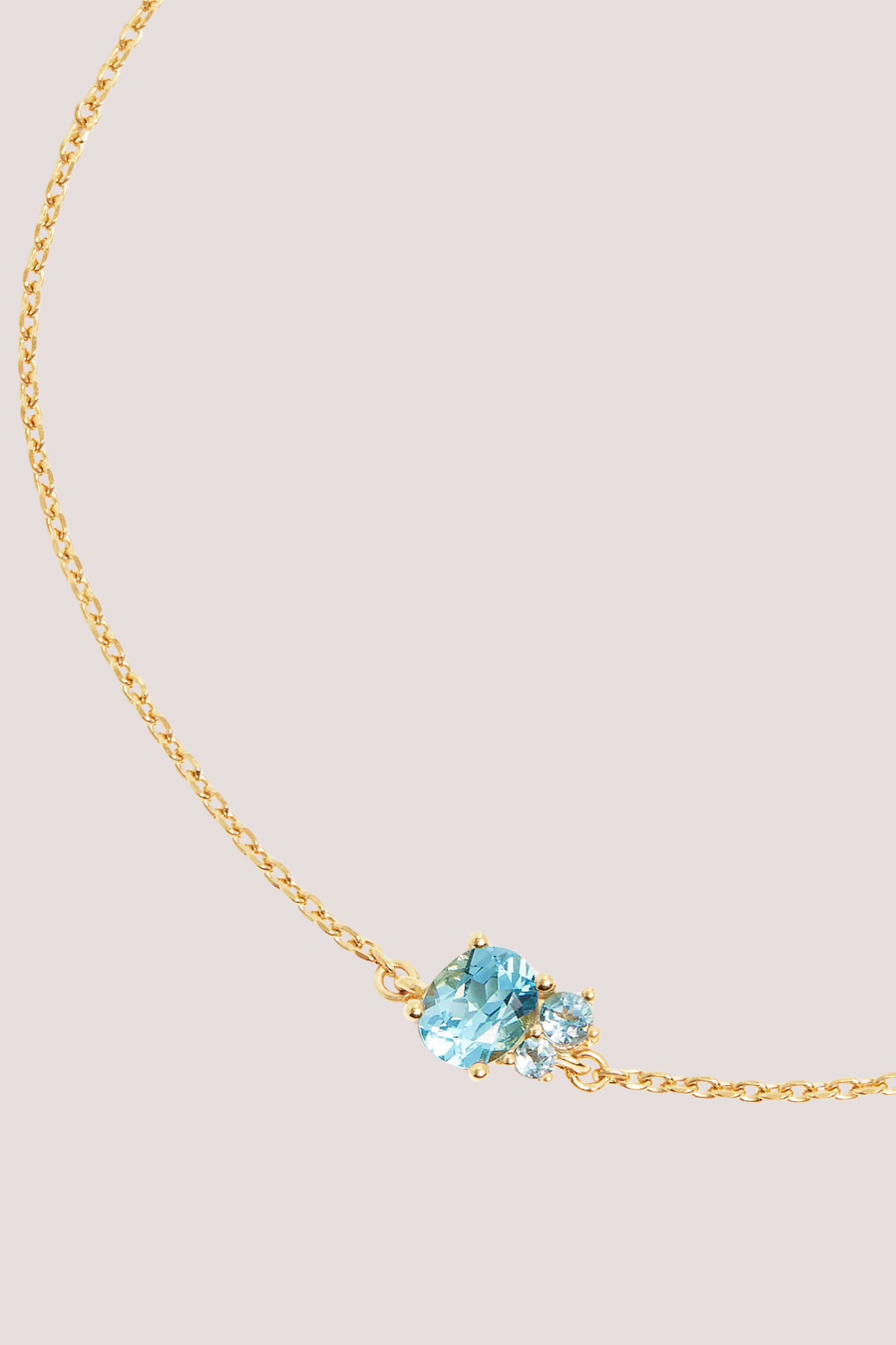 18k Gold Vermeil Kindred Birthstone Bracelet - December