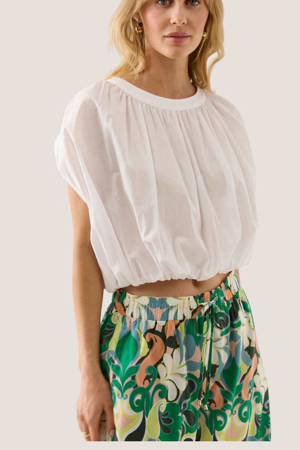 Aurora Reversible Crop Top | Lotus