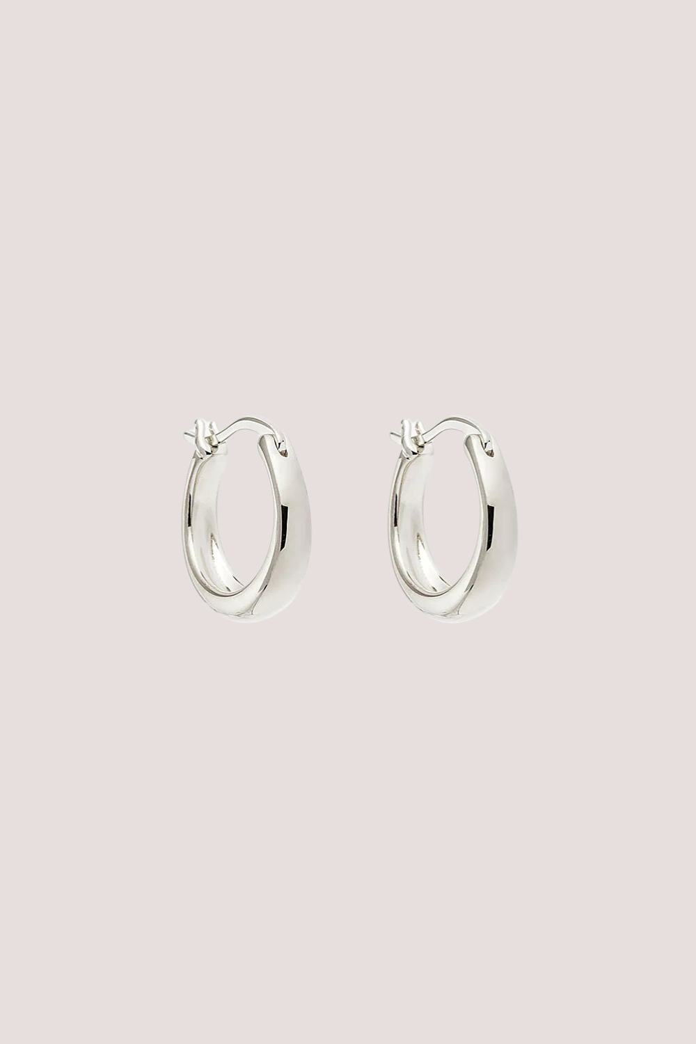 Sterling Silver Infinite Horizon Small Hoops