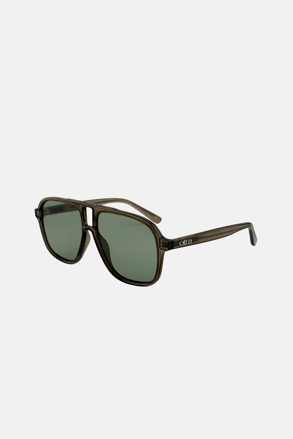 Quinn | Transparent Grey/Light Green