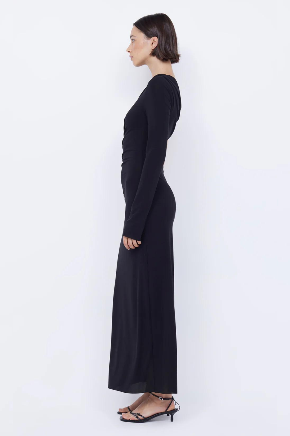 Nabila Asym Midi Dress