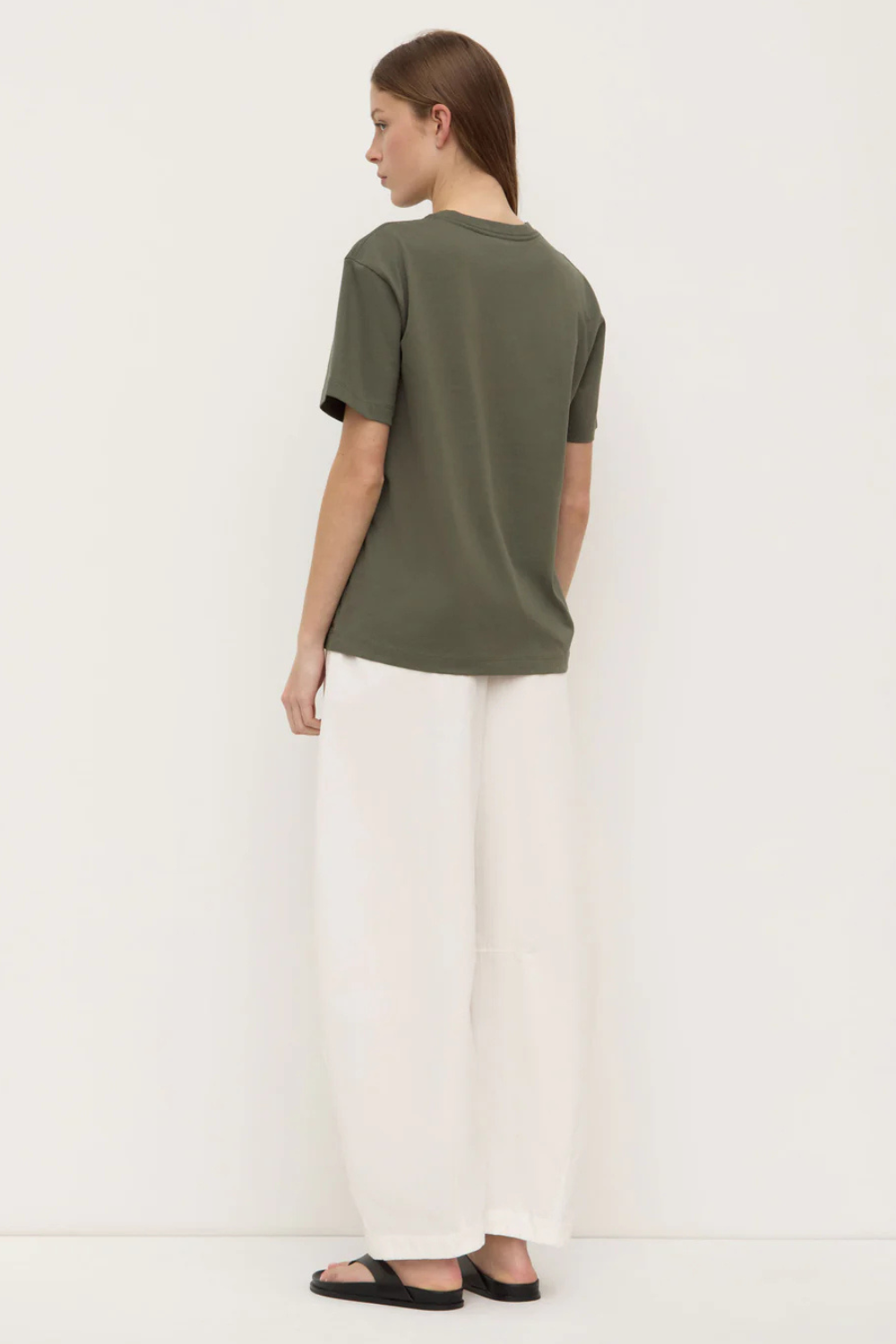 Organic Base Tee | Moss