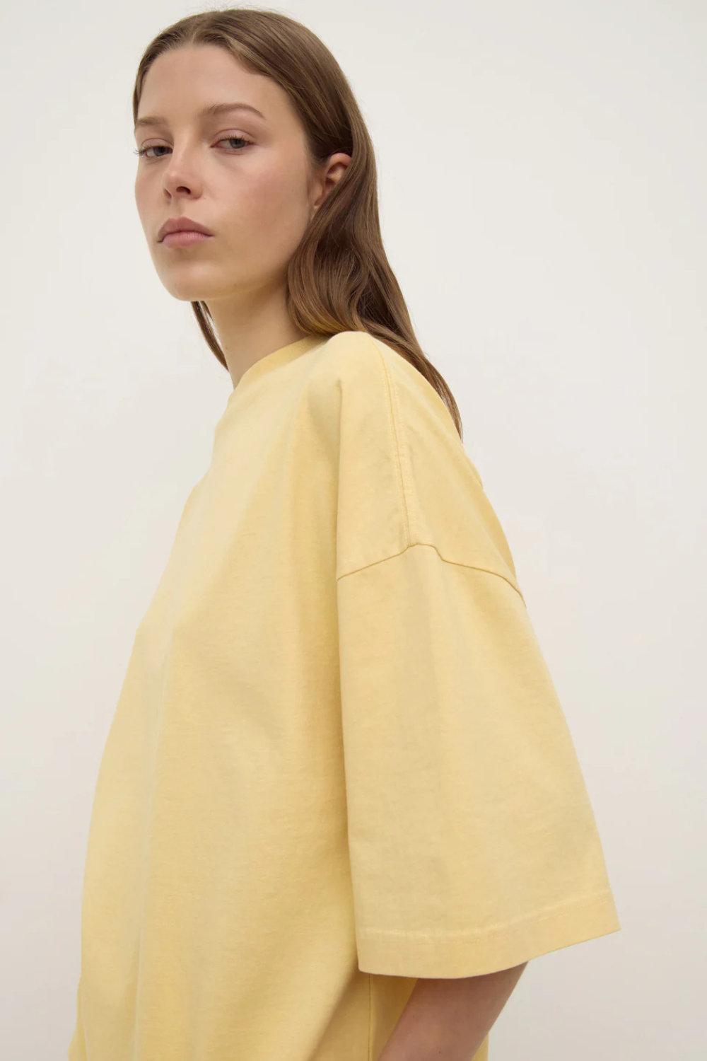 Max Cotton Oversized Tee | Sunshine