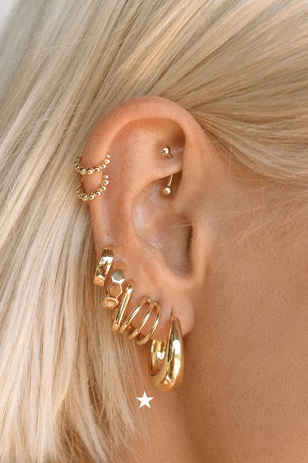 Marabella Hoops | Gold