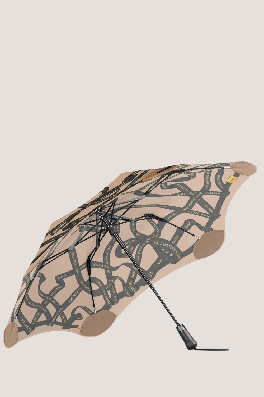 Saben x Blunt Umbrella Tea Ribbon Print