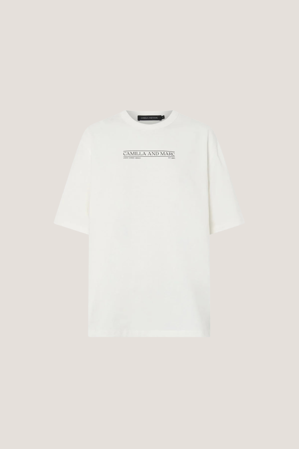 Rigel Logo Tee | Soft White