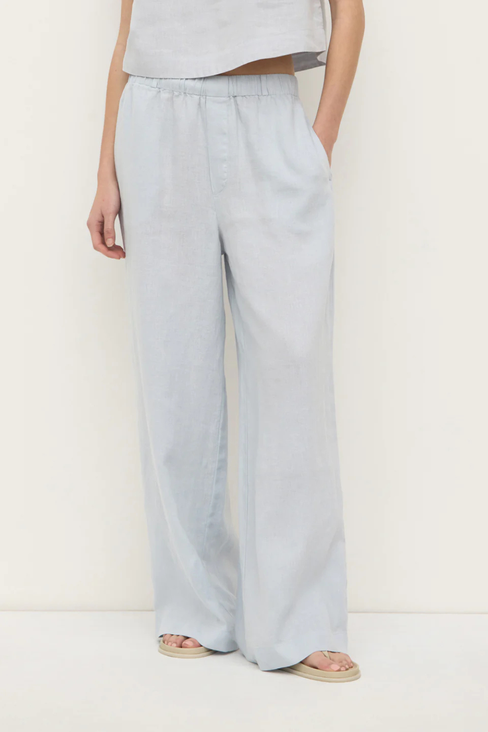 Everyday Linen Pant | Cloud