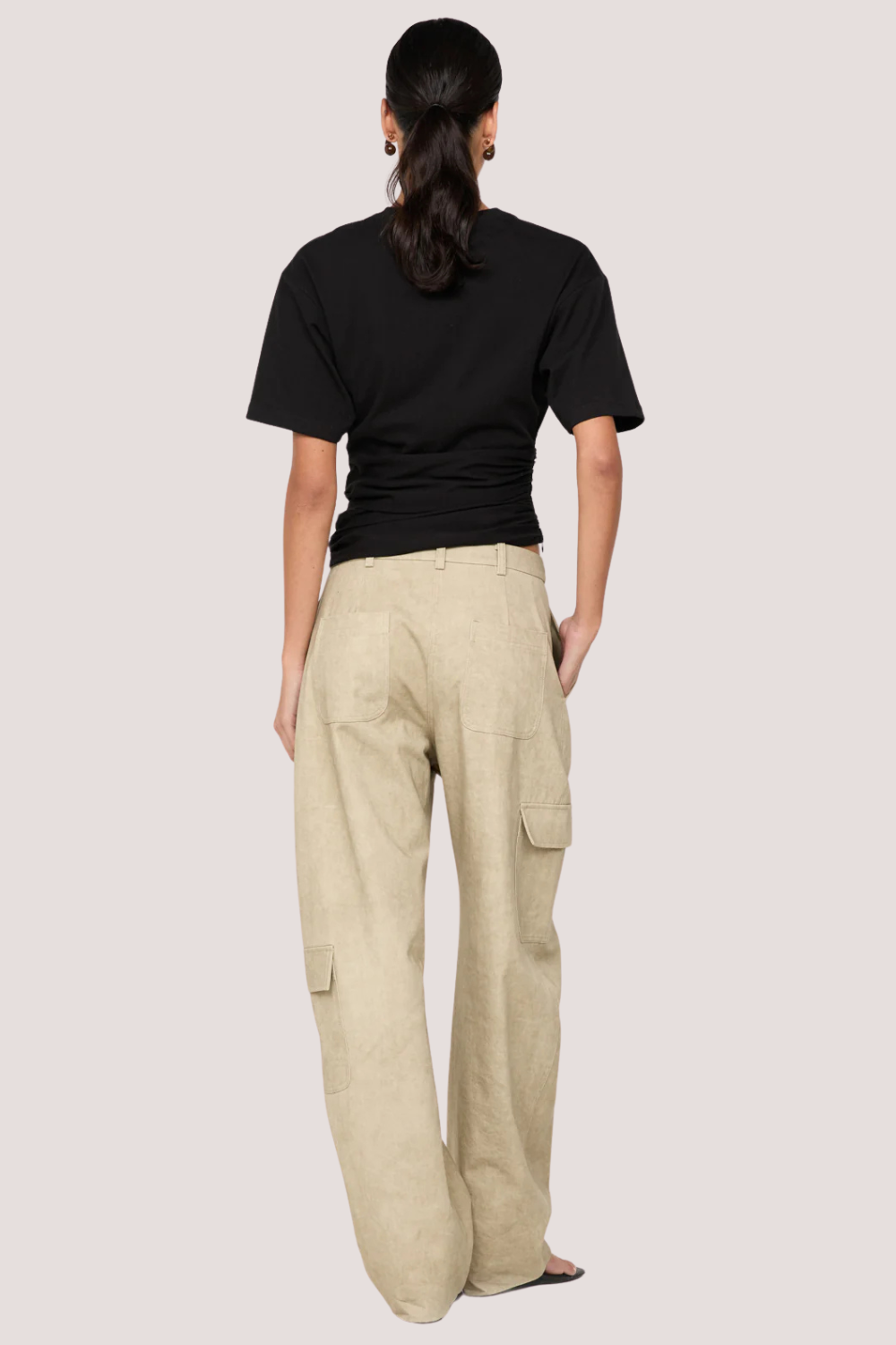 Cyprus Twist Tee | Black