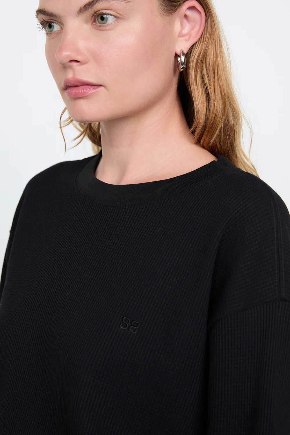 Silo L/S Top | Black/Black