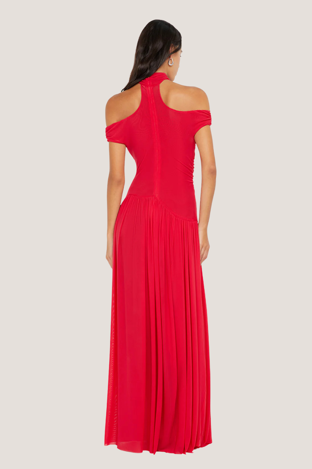 Deija Offshoulder Maxi Dress | Strawberry