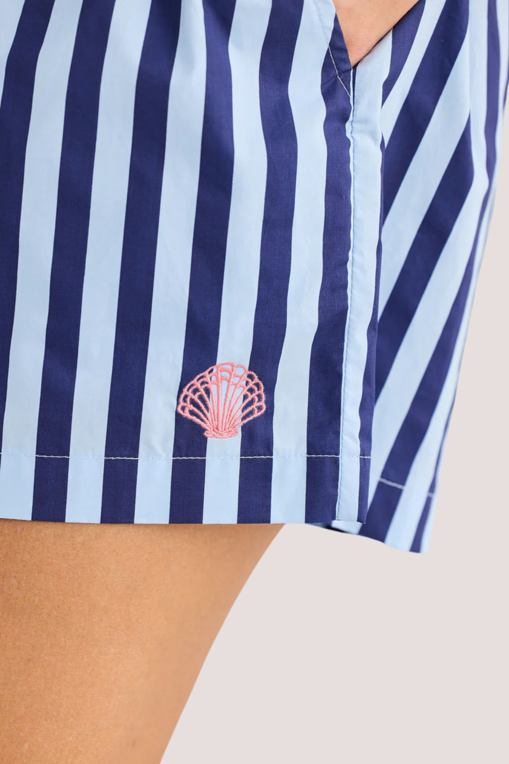 Adrift Short | Blue Stripe