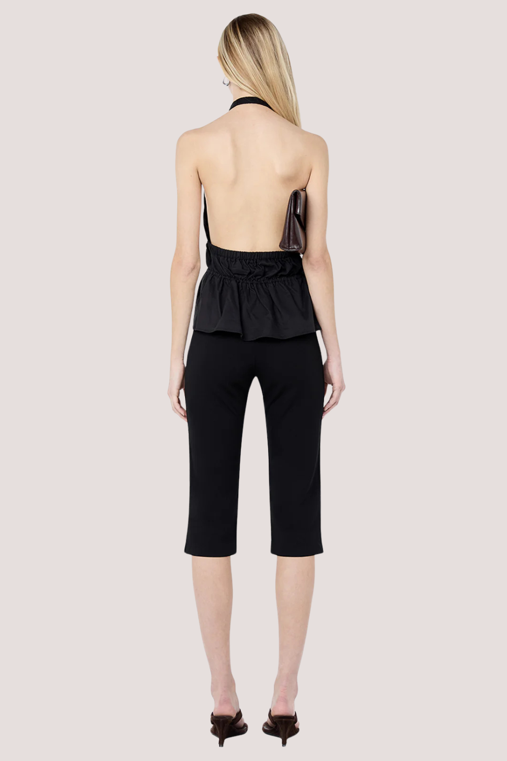 Dafine Capri Pant | Black
