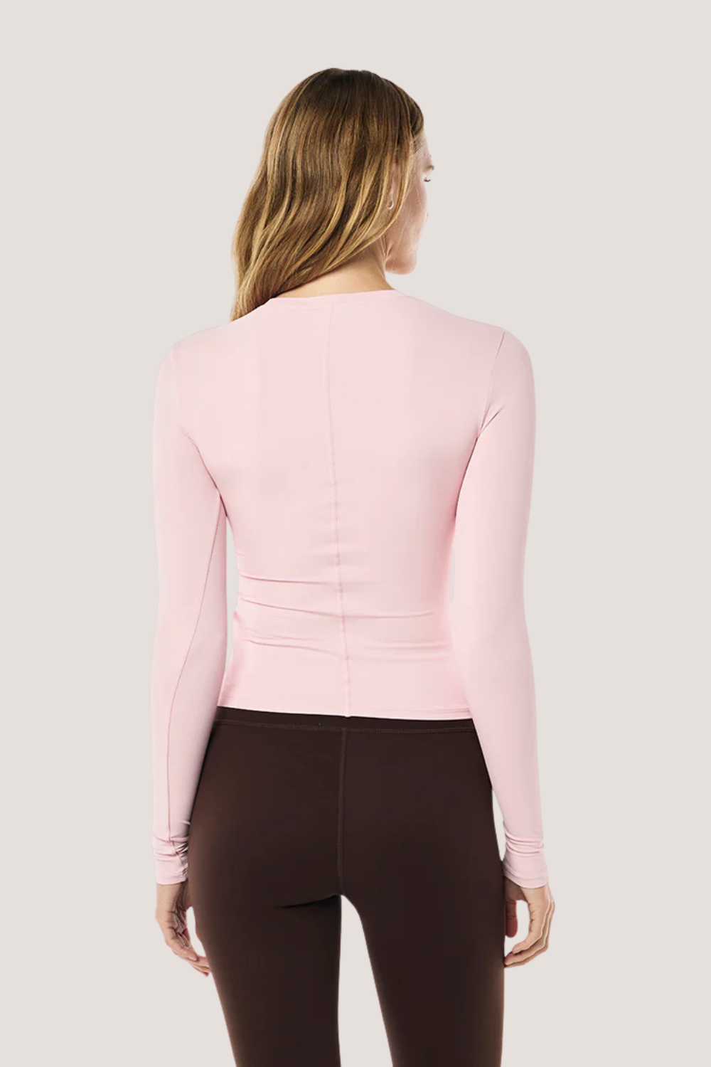 Foundation LS Top | Chalk Pink