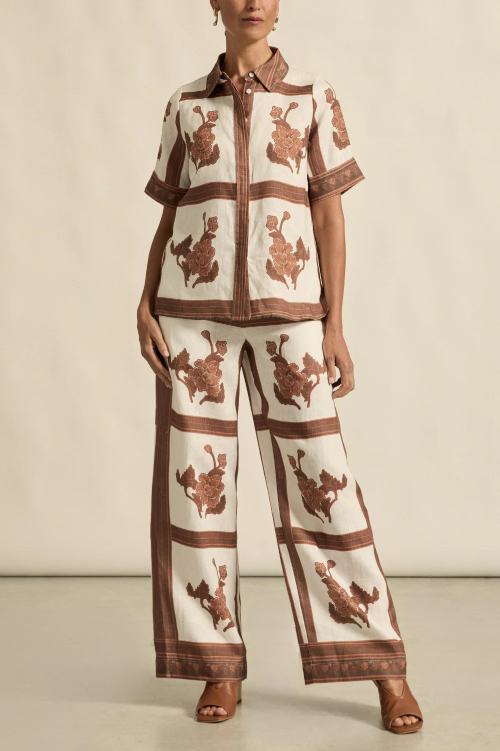 Gesture Pant | Coffee Collage
