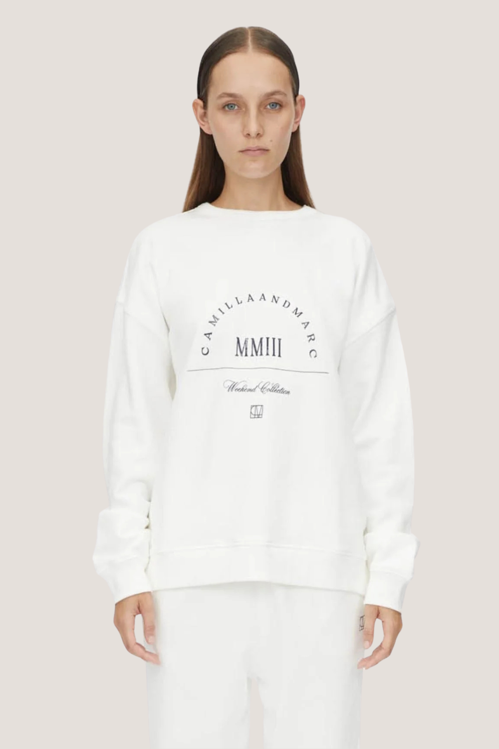 Arcturus Graphic Crew | Milk White