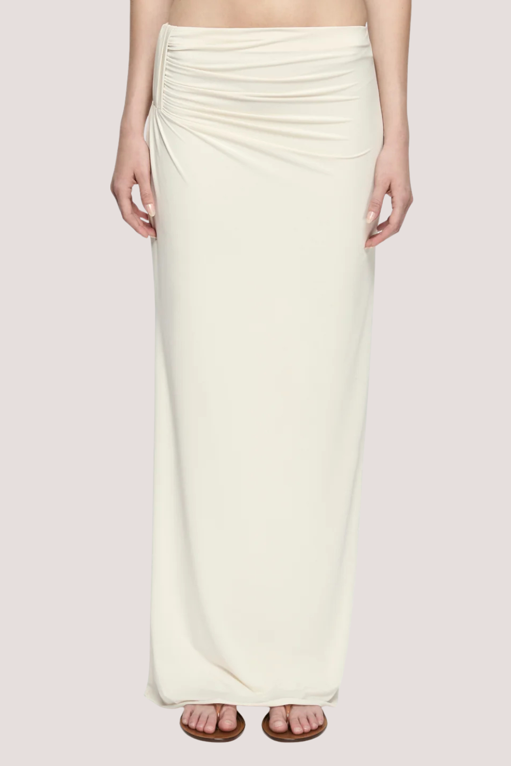 Niko Maxi Skirt | Vanilla