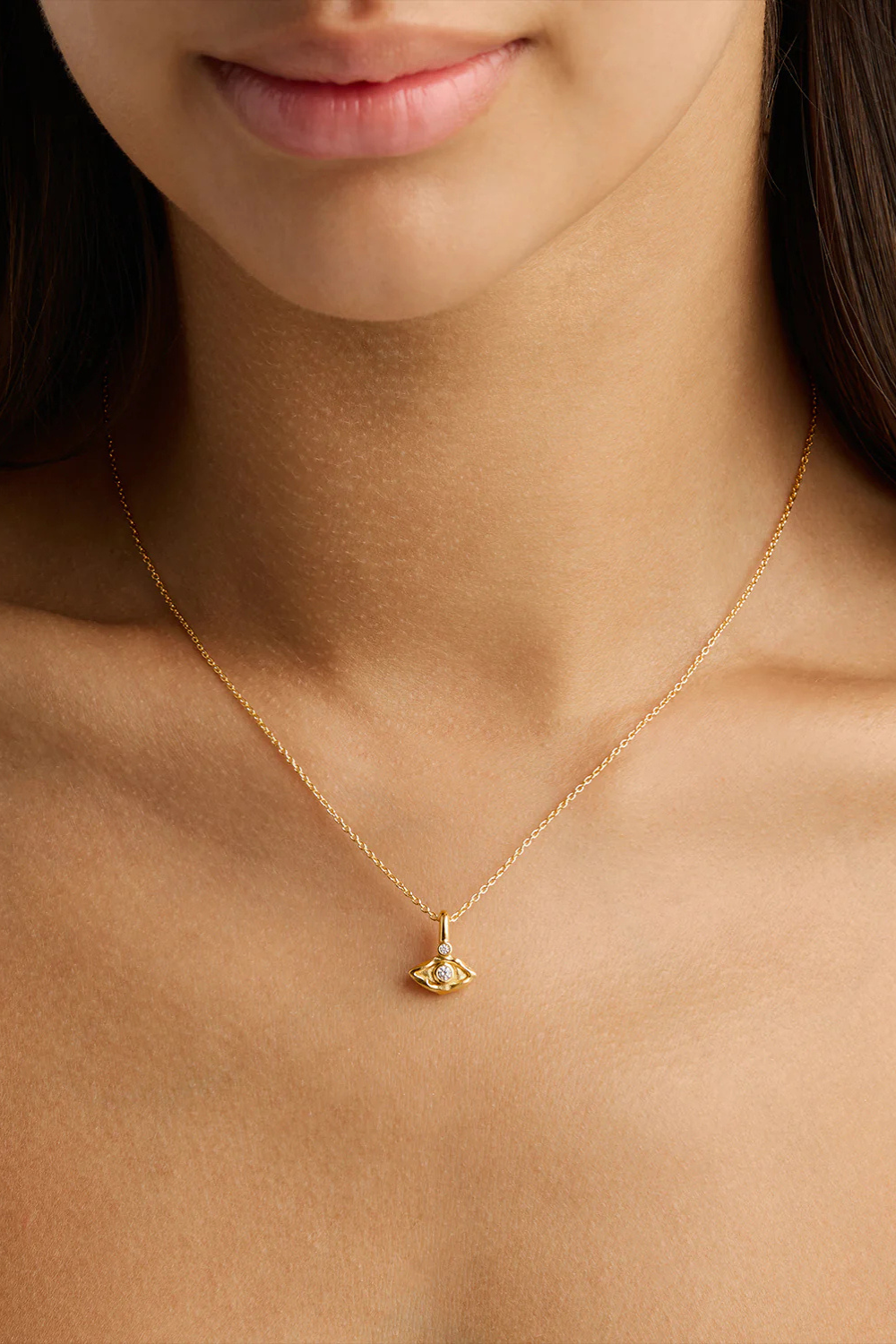 18k Gold Vermeil I am Protected Necklace