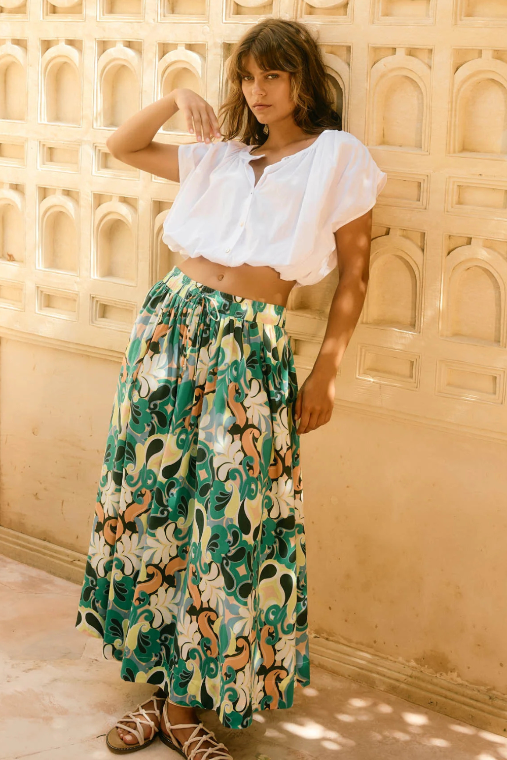 Aurora Reversible Crop Top | Lotus