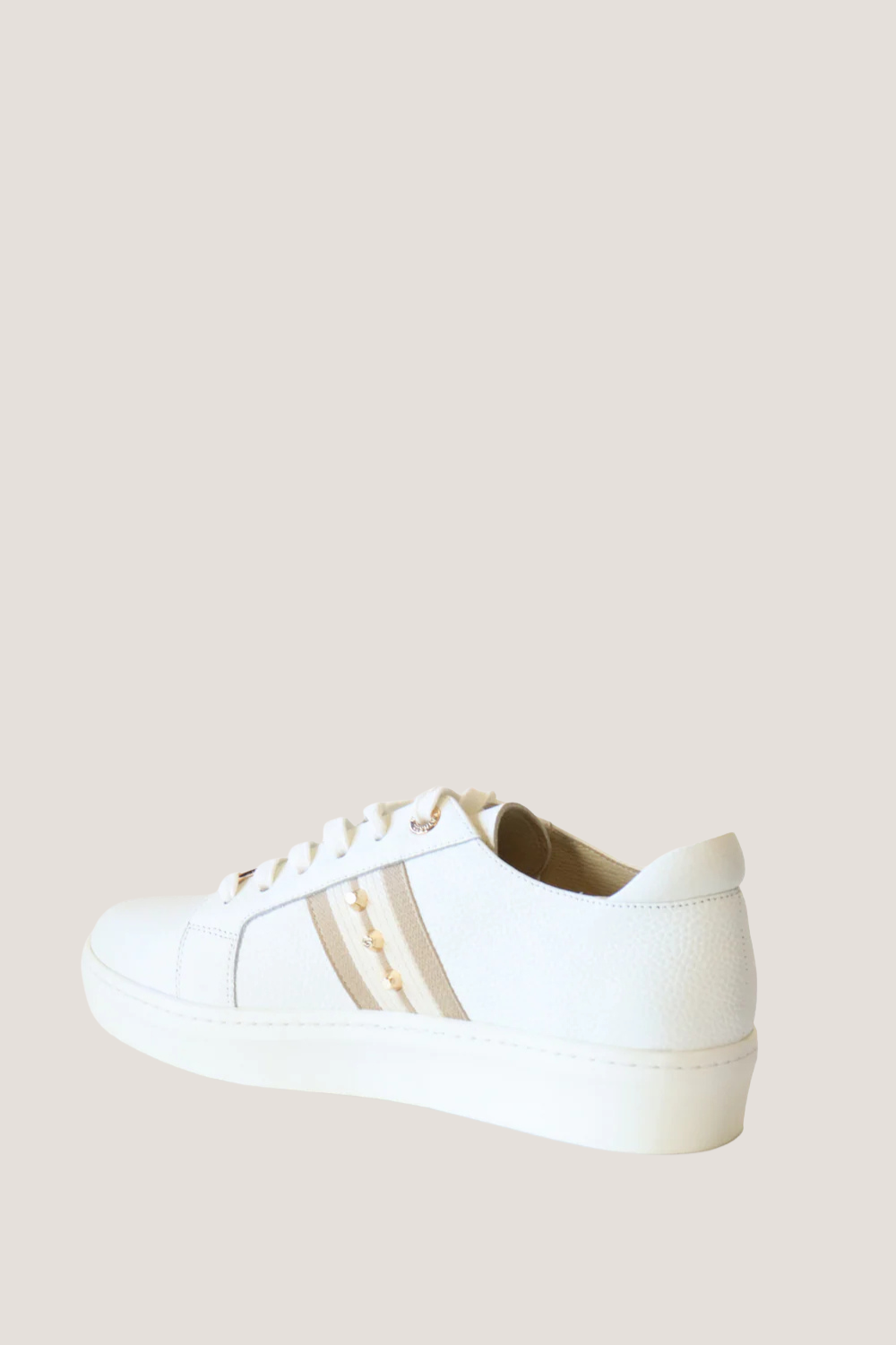 Caine Trainer | Stone Pebble-Cream