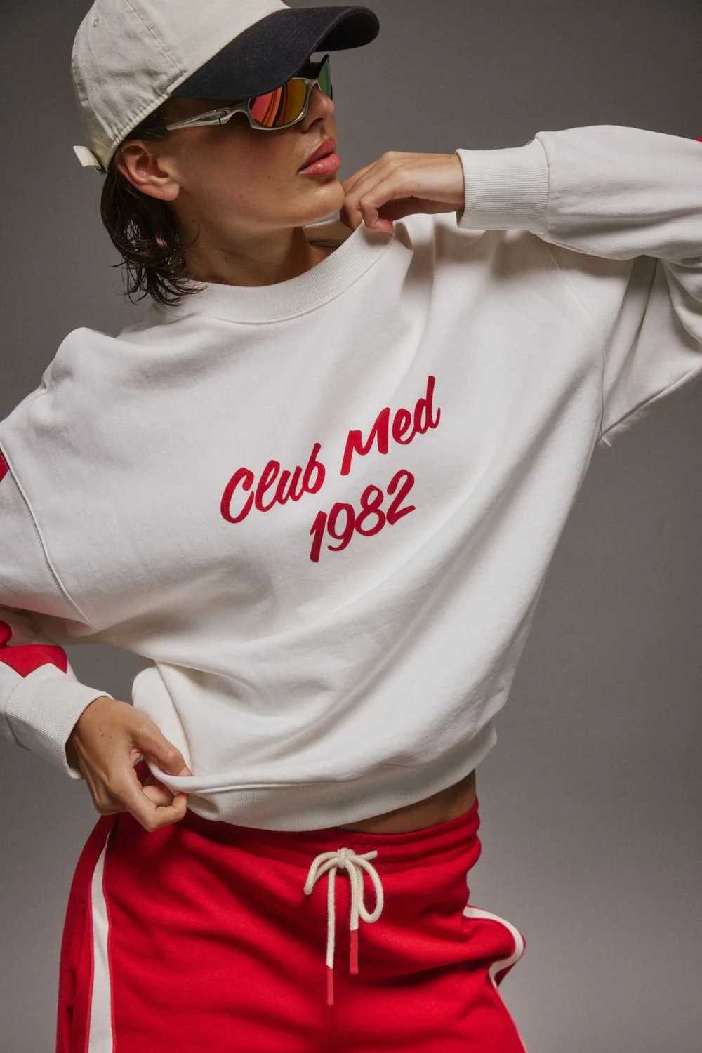 Club Med Sweatshirt | Warm White