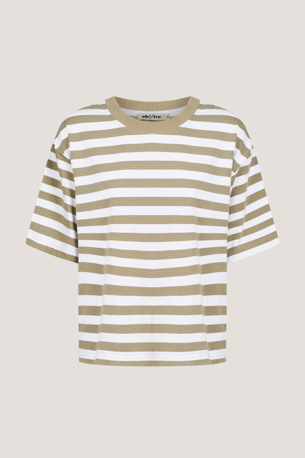 Studio Stripe Tshirt | Olive