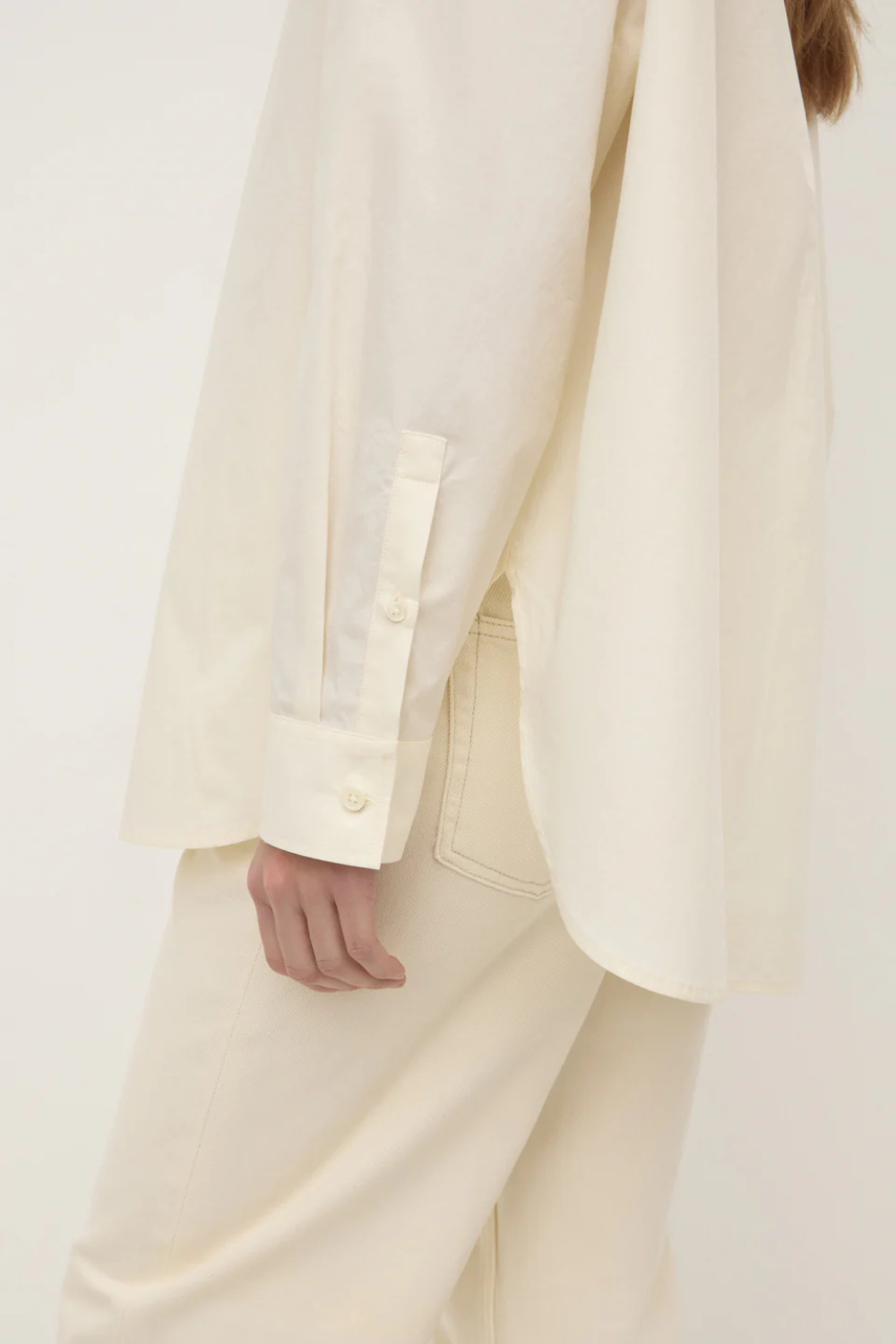 Marigold Poplin Long Sleeve Shirt | Butter