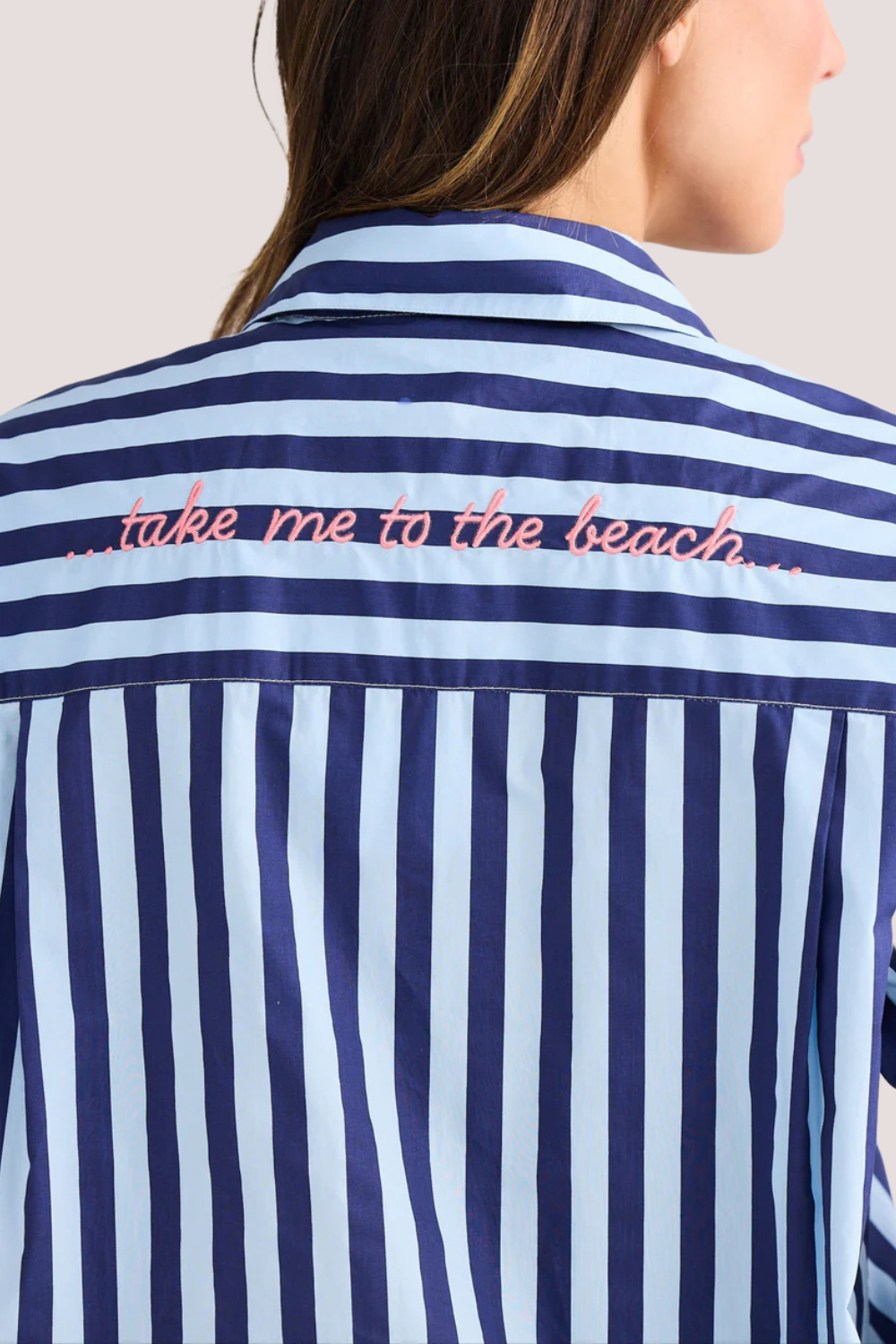 Adrift Shirt | Blue Stripe