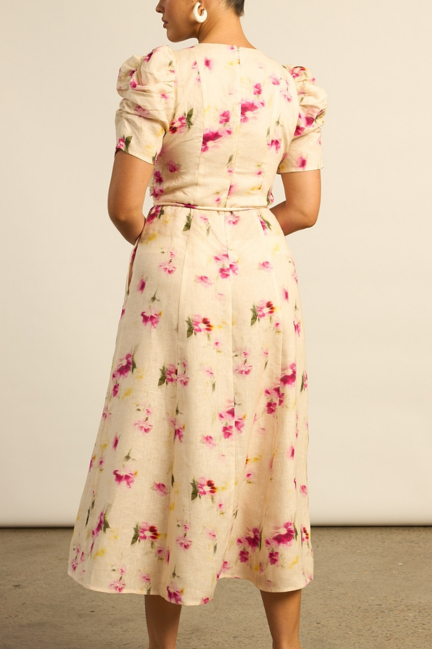Glimmer Dress | Watercolour Bloom - PRE ORDER