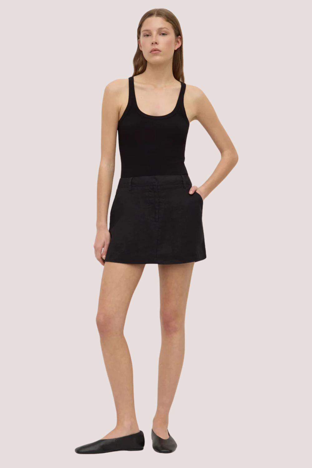 Amanda Mini Skirt | Black