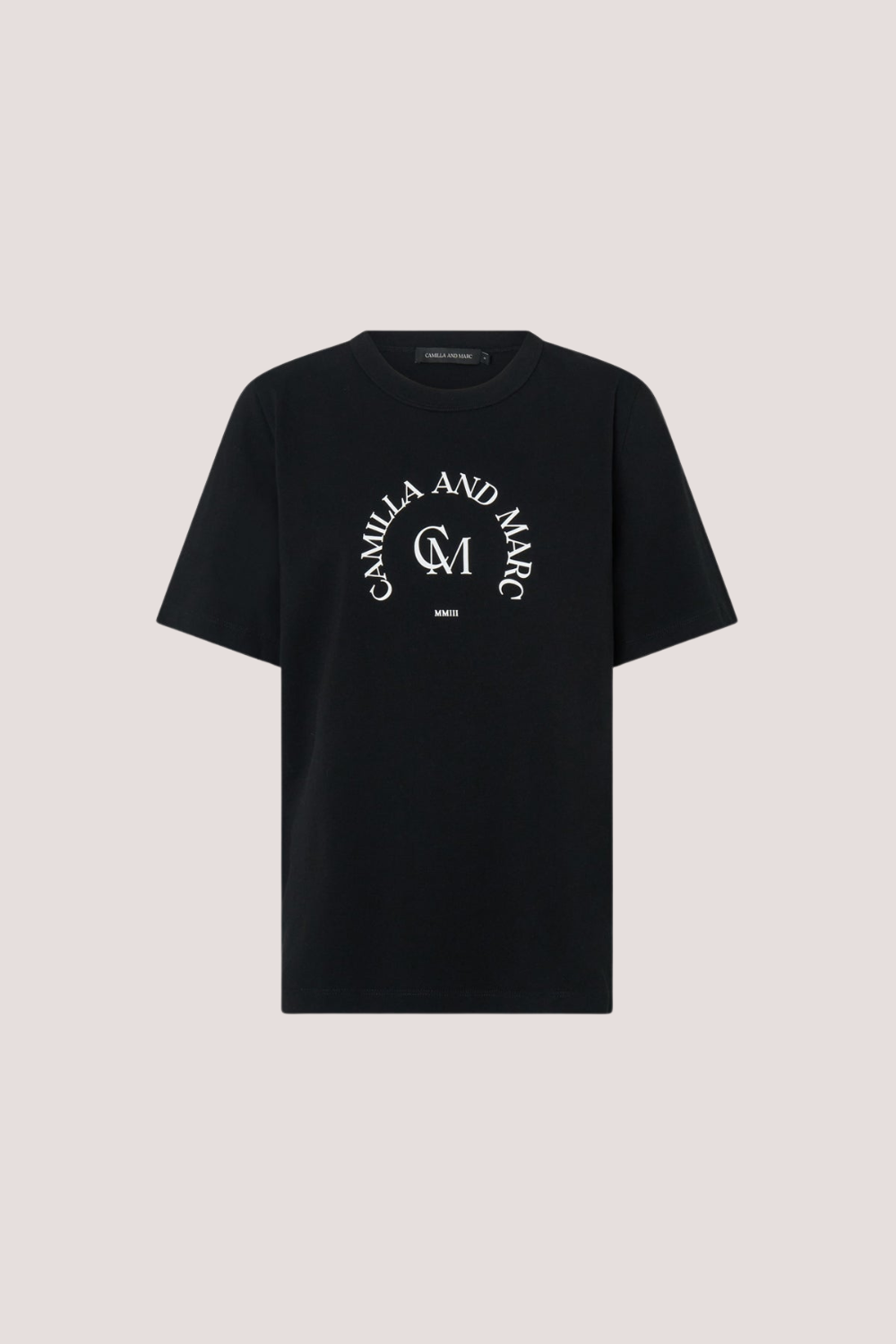 Karine Graphic Tee | Black