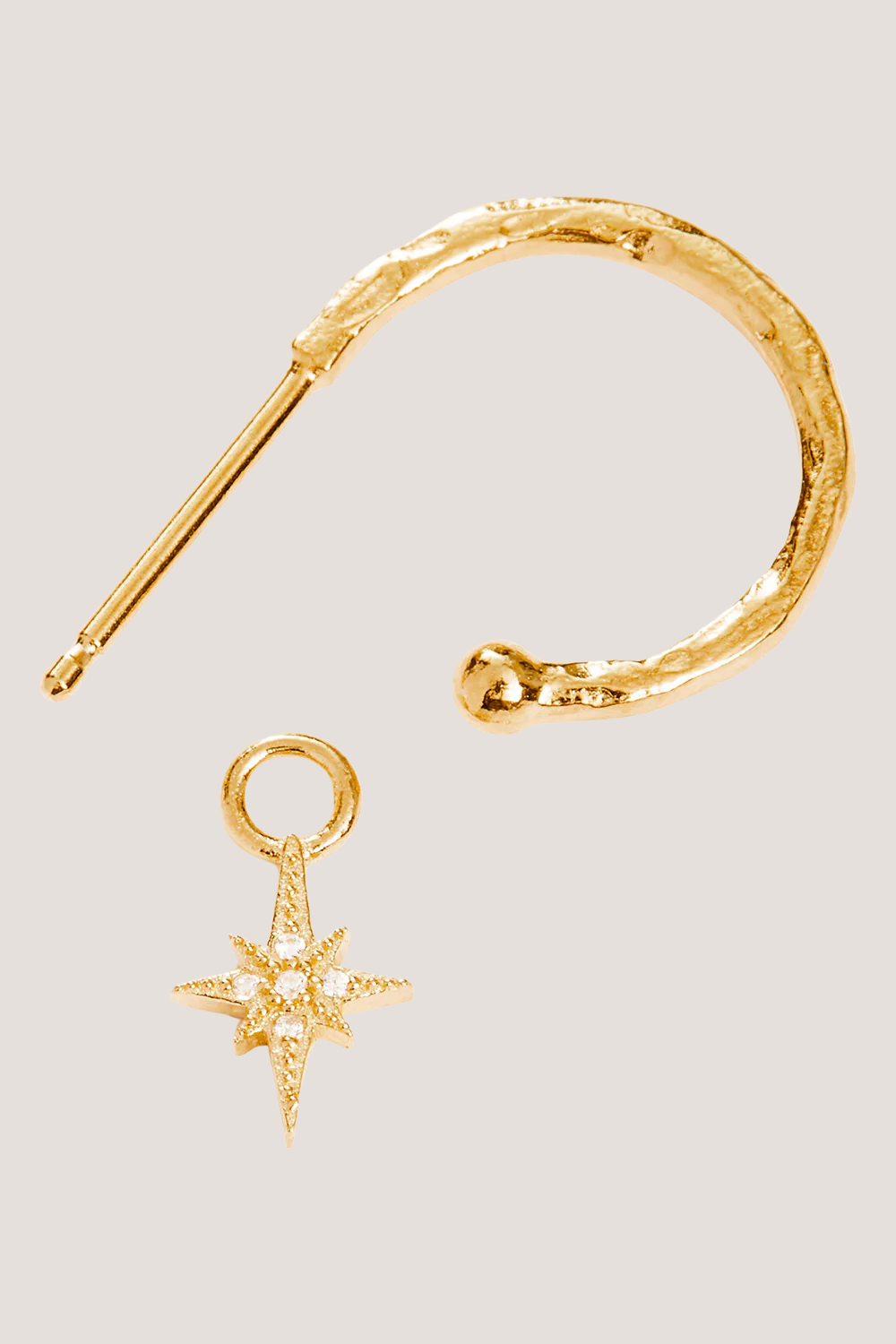 18k Gold Vermeil Starlight Hoops