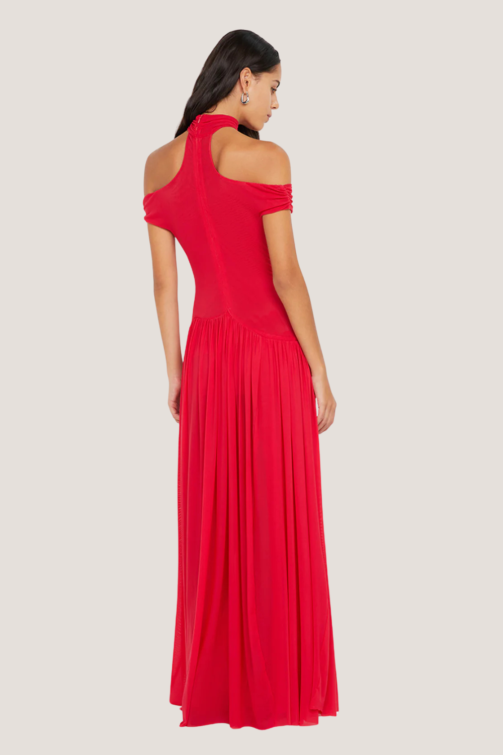 Deija Offshoulder Maxi Dress | Strawberry