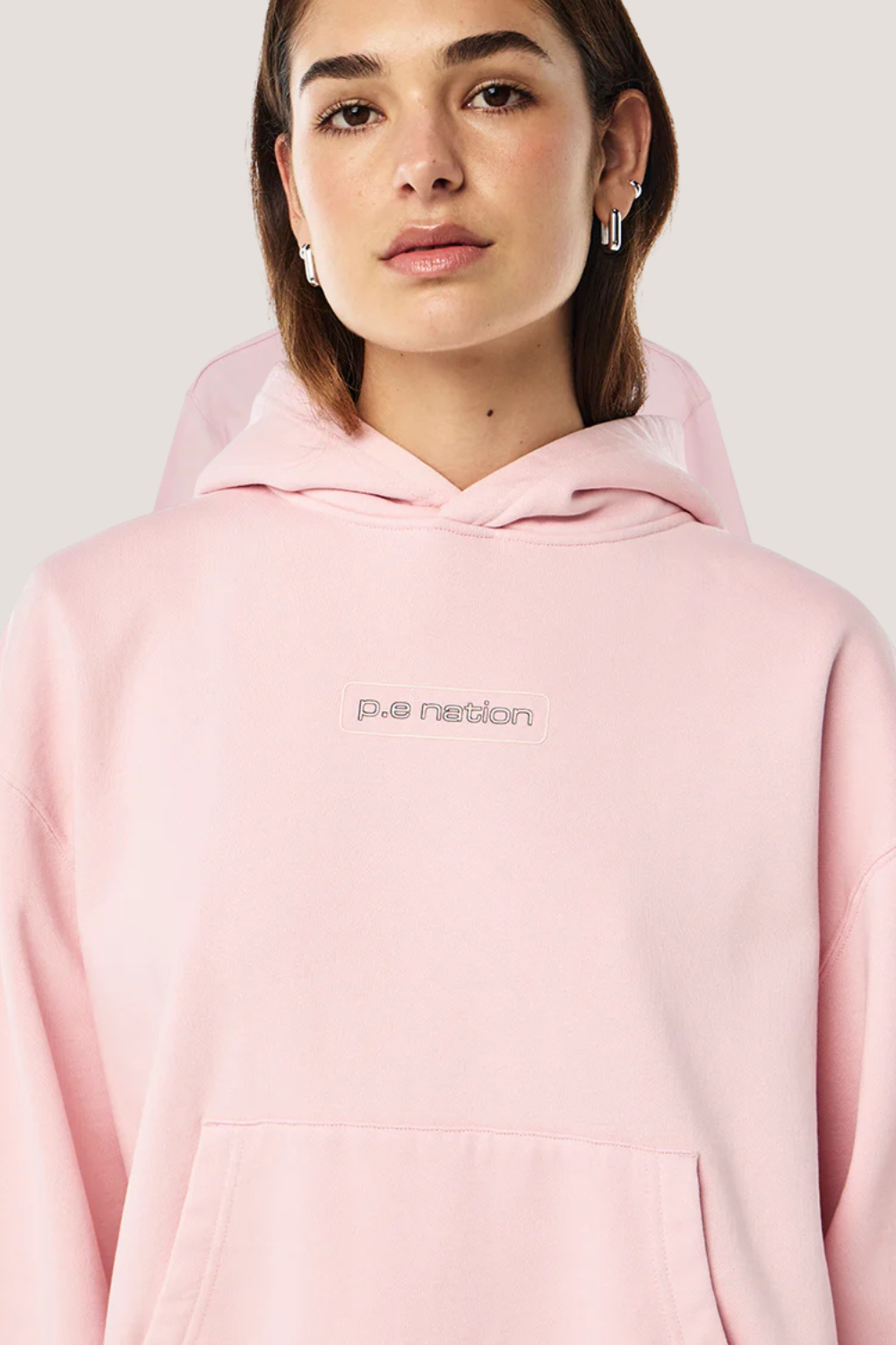 Peak Hoodie | Chalk Pink