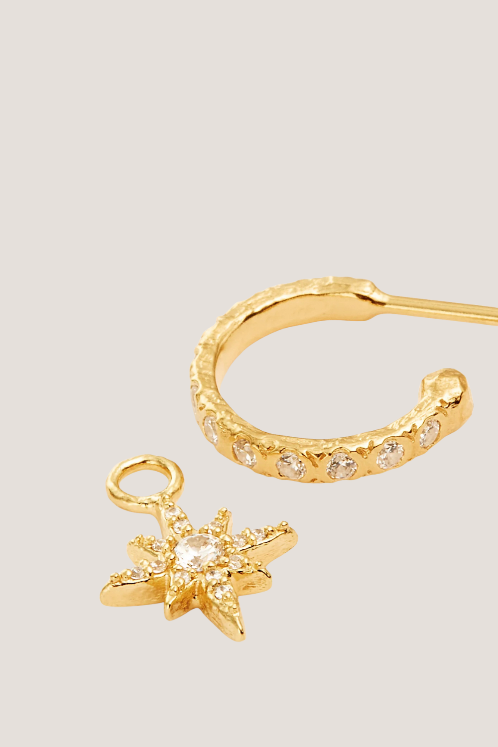 18k Gold Vermeil Dancing In Starlight Hoops
