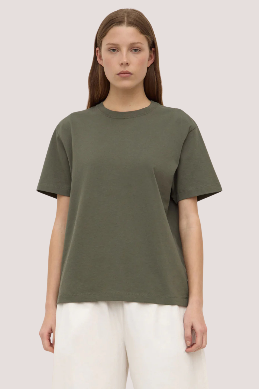 Organic Base Tee | Moss