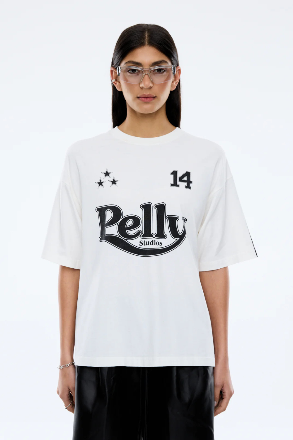Racing Pelly Swoop | Vintage White