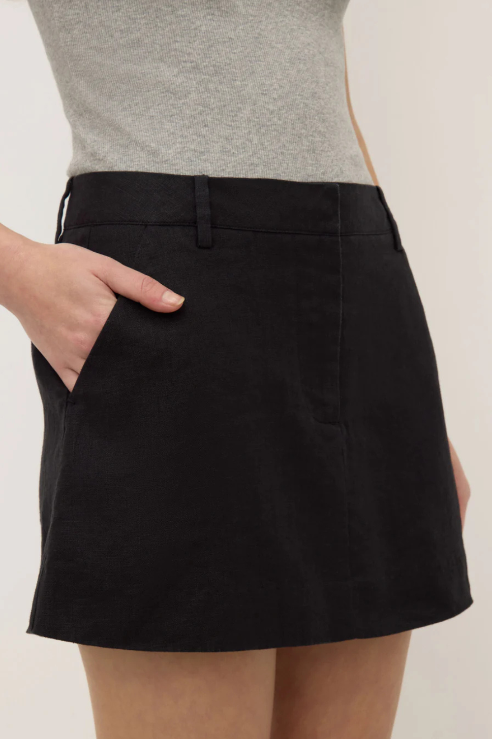 Amanda Mini Skirt | Black