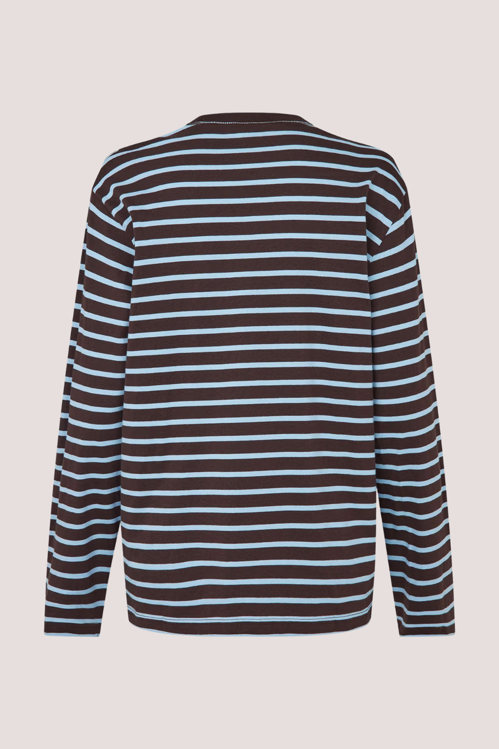 Enkulla LS Stripe | Chocolate Blue Stripe