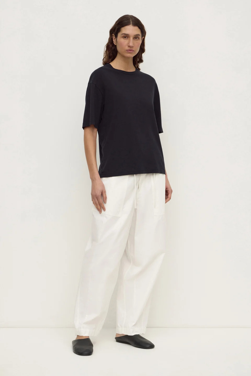 Kira Cotton Hemp Tee | True Navy