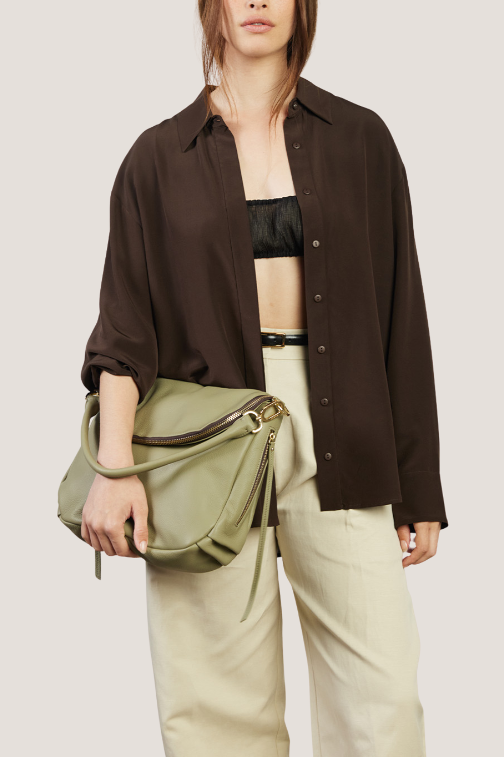 Frankie Shoulder Bag | Eucalyptus