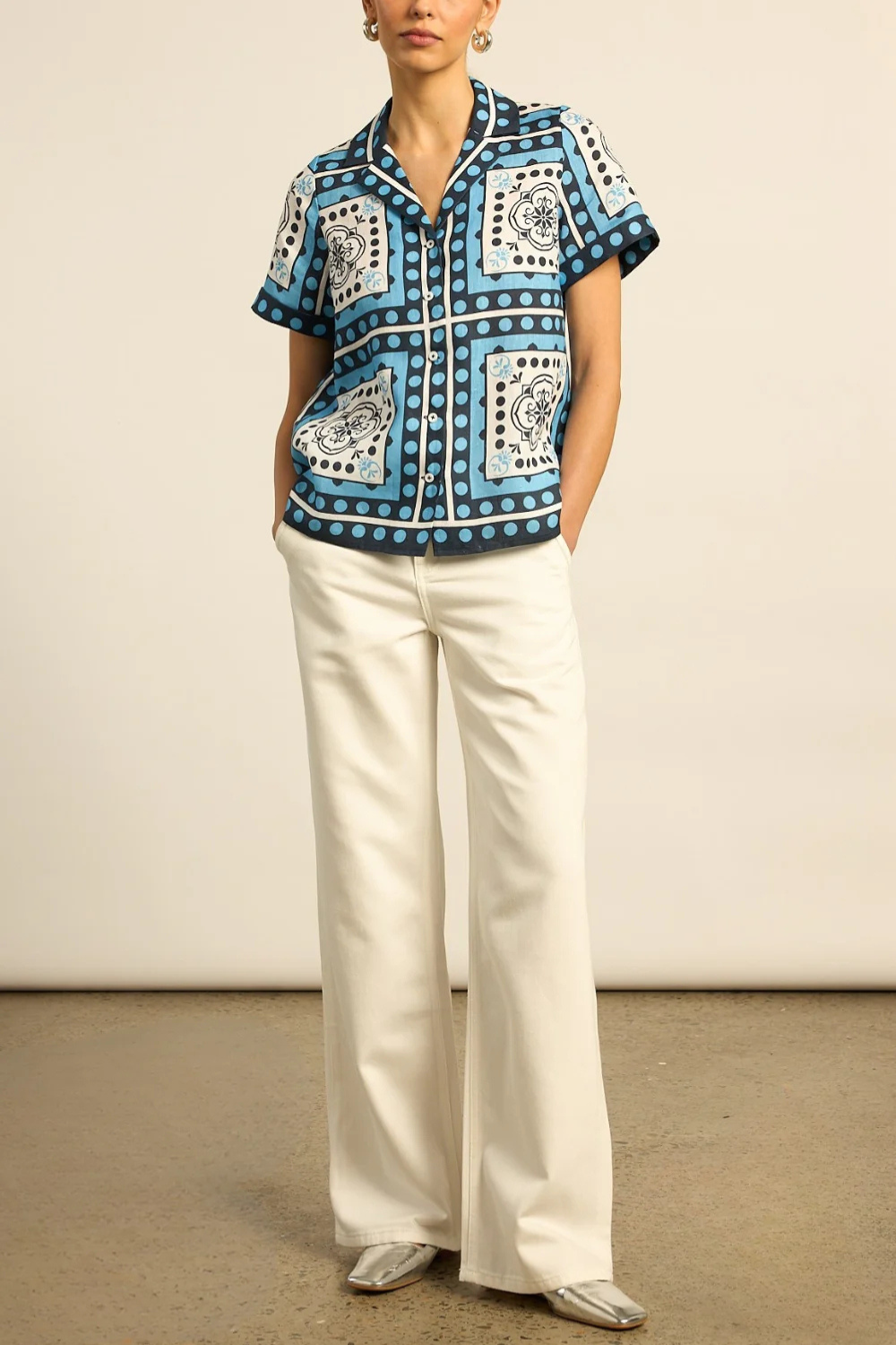 Lumen Top | Bay Scarf