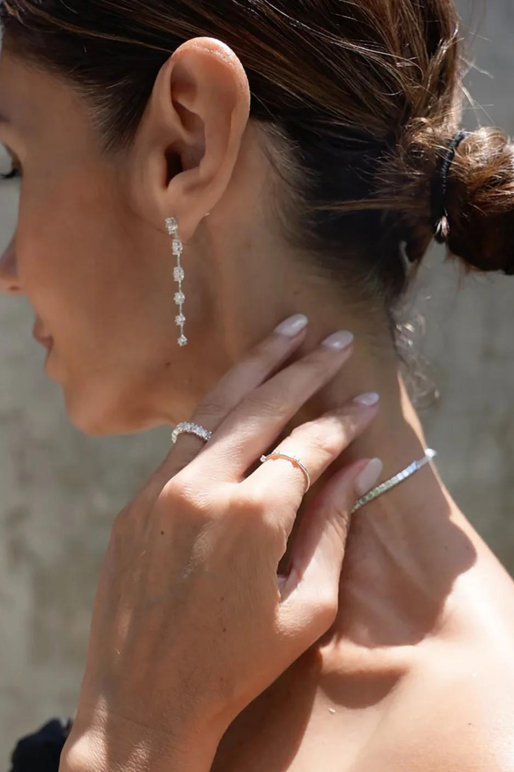 Reverie Drop Earrings | Silver
